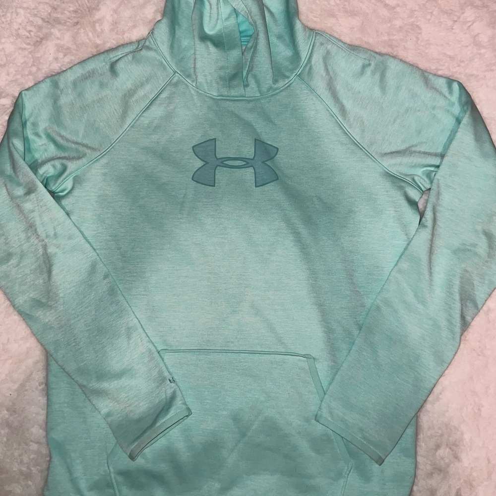 Under Armour Light Green ColdGear Hoodie